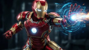 Repulsor Pose Jarvis Overlay