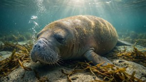 Resting Dugong