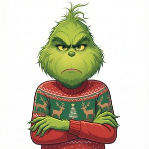 Resting Grinch Face