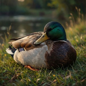 Resting Mallard
