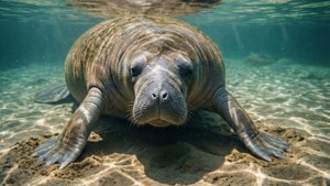 Resting Manatee