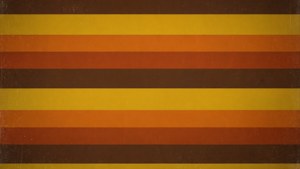 Retro 70s Mustard Stripe