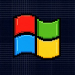 Retro 8-bit Windows