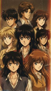Retro 80s Anime Poster