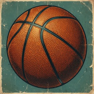 Retro Basketball Vintage