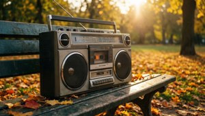 Retro Boombox