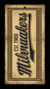 Retro Brewers Ticket Stub