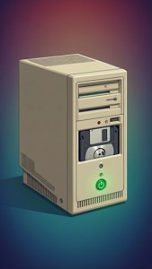 Retro Computer Tower