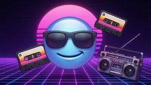 Retro Cool Emoji