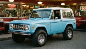 Retro Diner Bronco