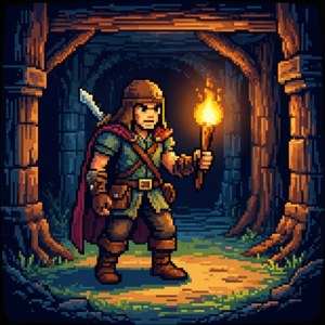 Retro Dungeon Explorer
