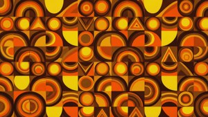 Retro Geometric Pattern
