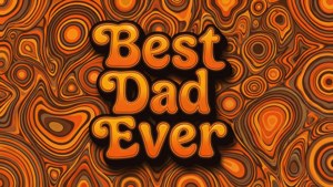 Retro Groovy Dad