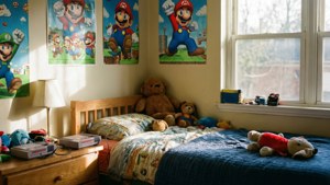 Retro Kid Room
