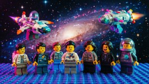 Retro Lego Space
