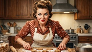 Retro Mom Bun Baker