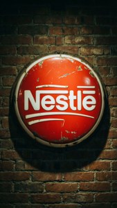 Retro Nestle Sign