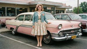 Retro Parking Diner