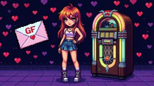 Retro Pixel Love