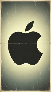 Retro Poster Apple