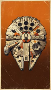 Retro Sci-Fi Poster