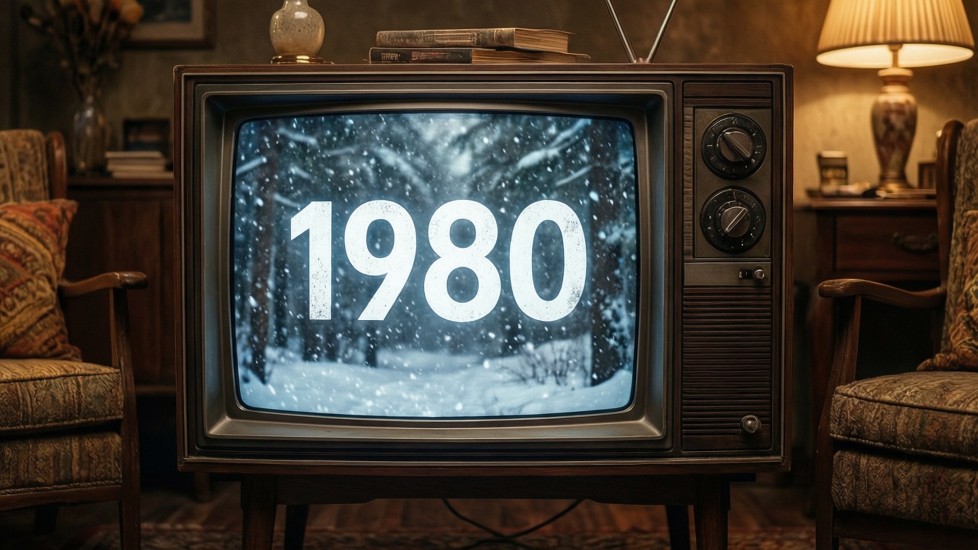 Retro TV 1980 by Wallpapers.art Studio