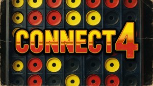 Retro Typography Connect 4