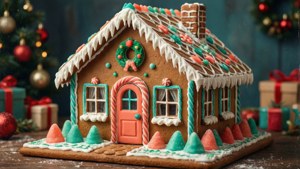 Retro Vintage Gingerbread