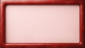Retro Wavy Red Border