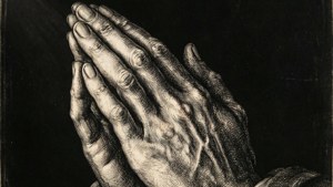 Reverent Hands Close-Up