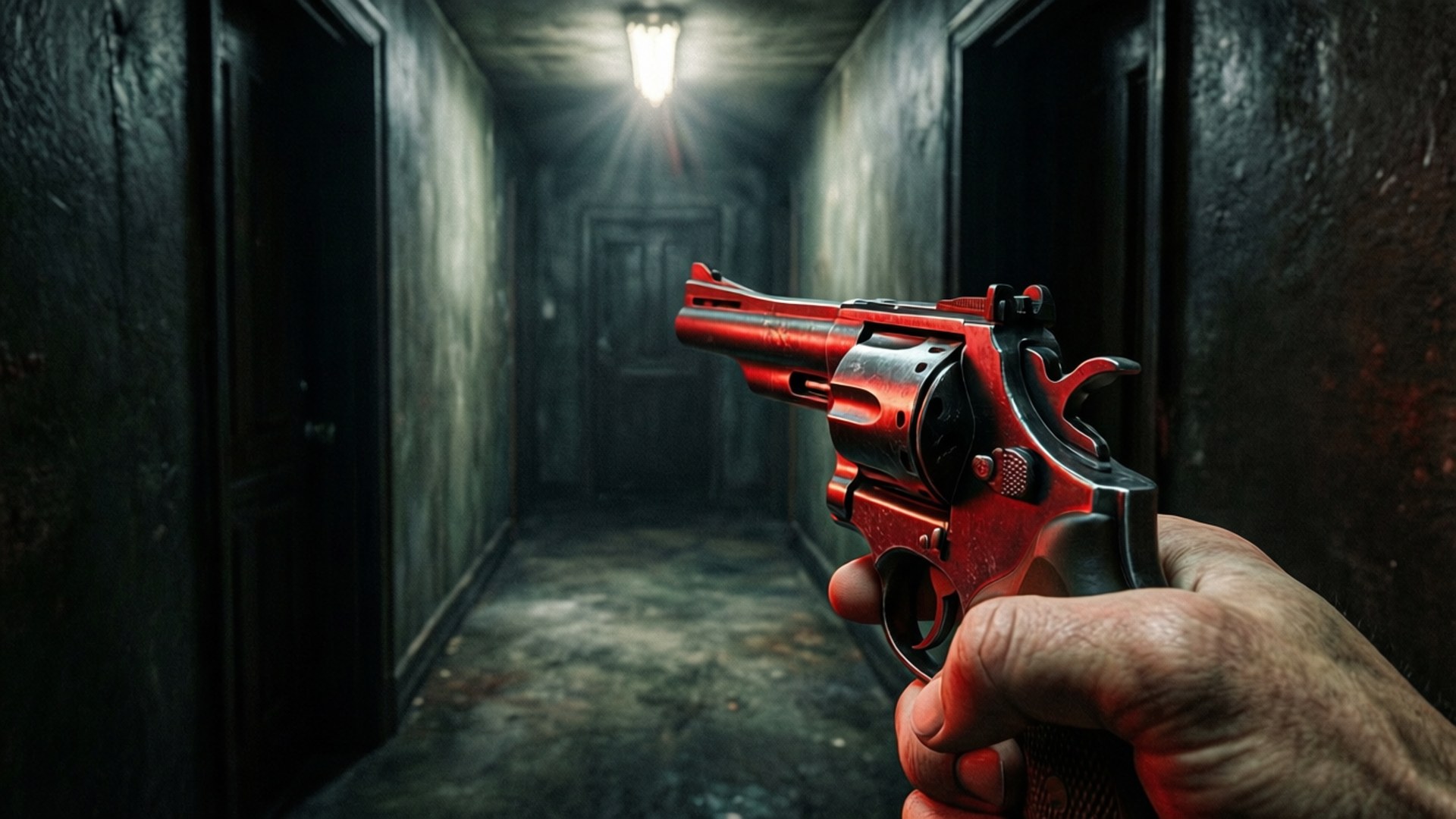 Revolver Aim by Wallpapers.art Studio