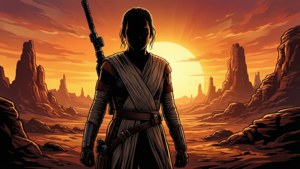 Rey on Jakku