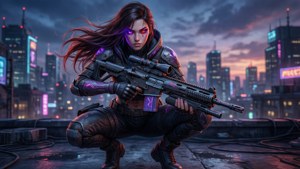 Reyna Rooftop Dusk