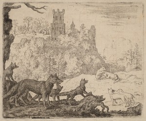Reynard Departs with the Badger