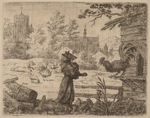 Reynard Disguised as a Monk