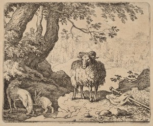 Reynard Returns Home, Accompanied by the Ram and the Rabbit