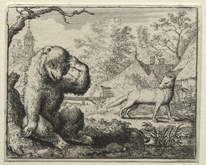 Reynard the Fox:  Reynard Chides the Injured Bear