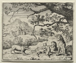 Reynard the Fox:  The Badger Calls Reynard to Court