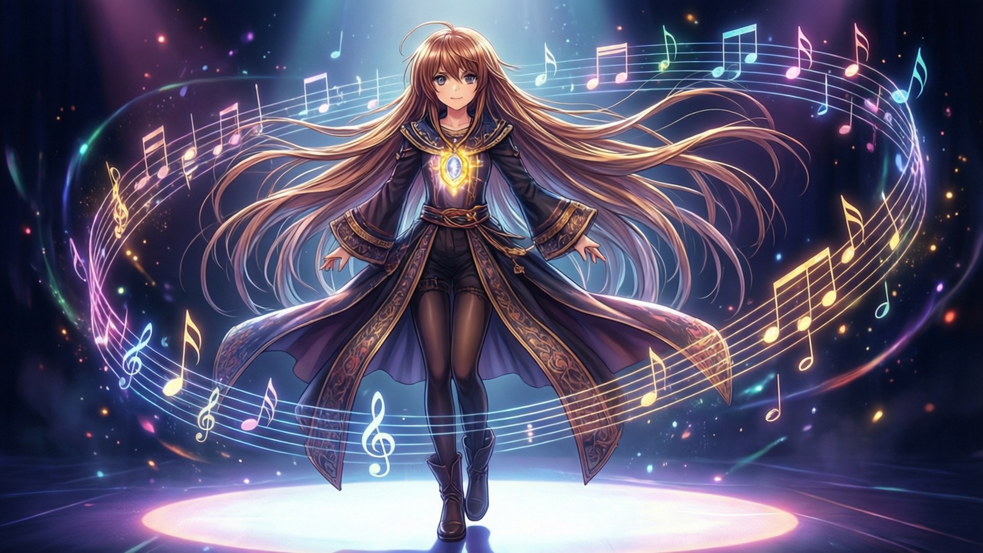 Reyvateil's Aria by Wallpapers.art Studio