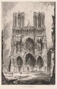Rheims Cathedral, Facade