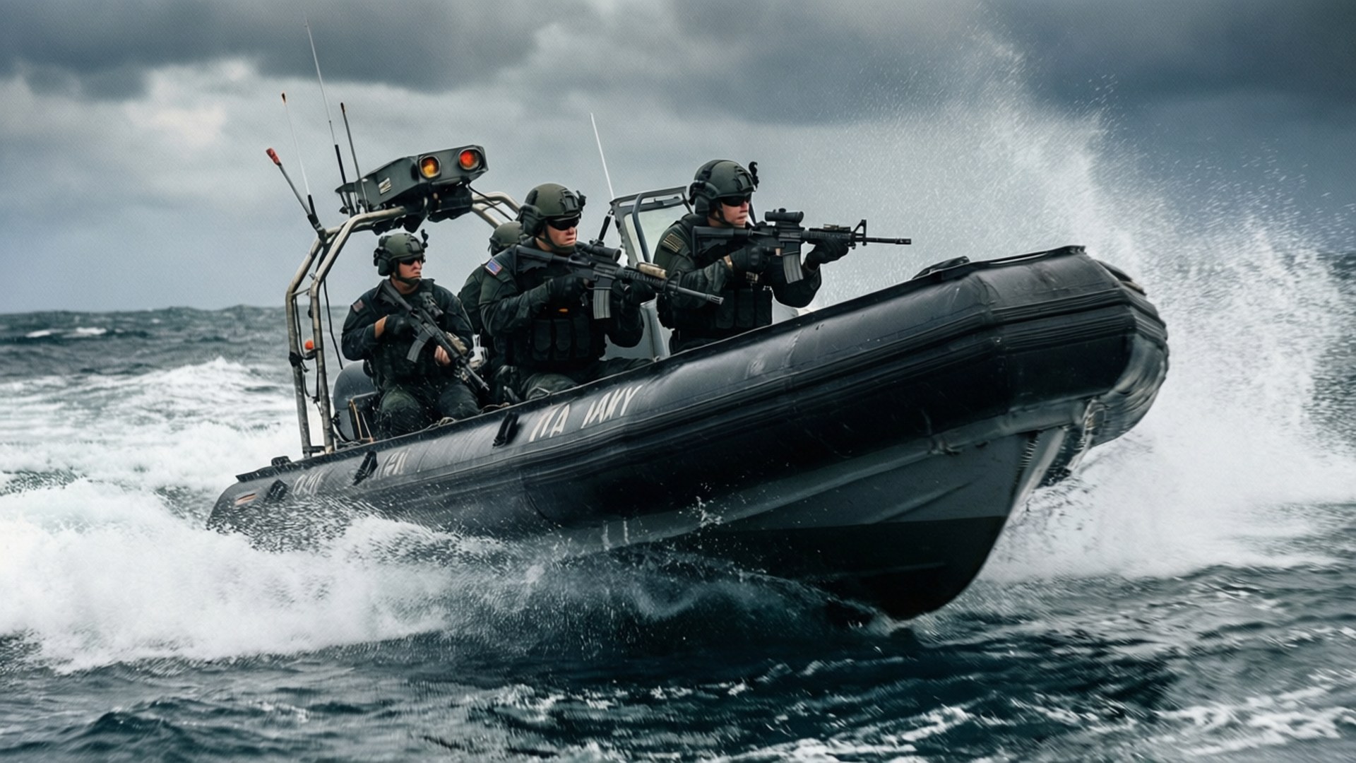 RHIB Assault Run by Wallpapers.art Studio