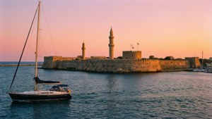 Rhodes Town Seascape