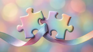 Ribbon Puzzle Peace