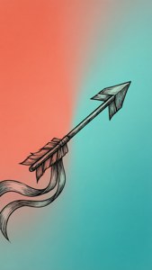 Ribbon Tail Arrow