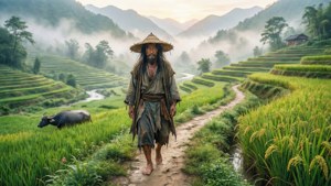Rice Paddy Wanderer