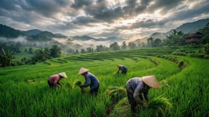 Rice Terraces Labor