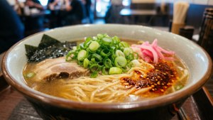 Rich Broth Close-Up