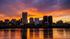Richmond Sunset Skyline