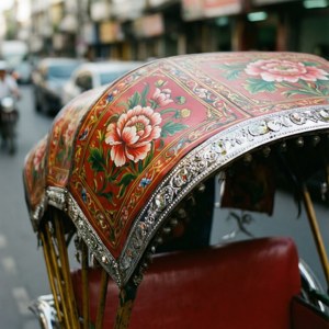 Rickshaw Art Detail