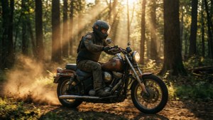 Ride Through the Golden Forest